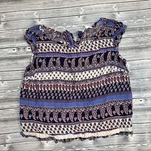 Printed Top | Sleeveless blouse | womens blouse | Fashion | Clothes |